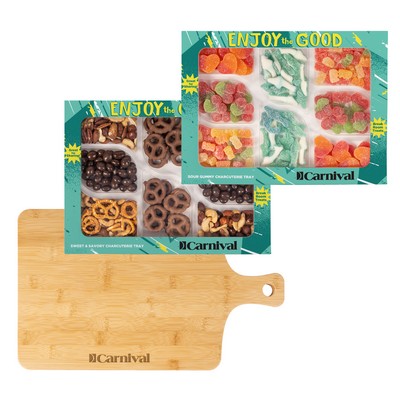 Gummy Charcuterie Tray with Bamboo Board