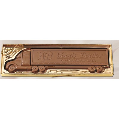 Molded Chocolate Tractor Trailer
