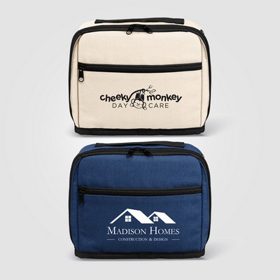 Odyssey 16 oz. Recycled Cotton Tech Organizer Zippered Pouch – 1.7L