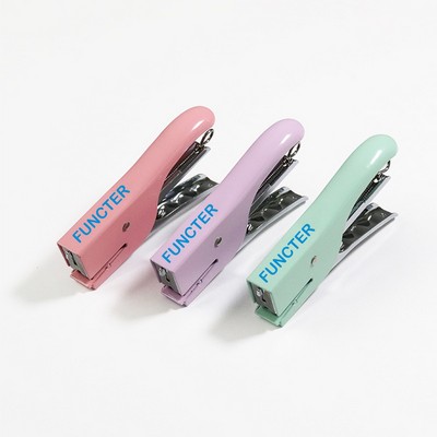 Macaron Color Office Using Handheld Stapler #L